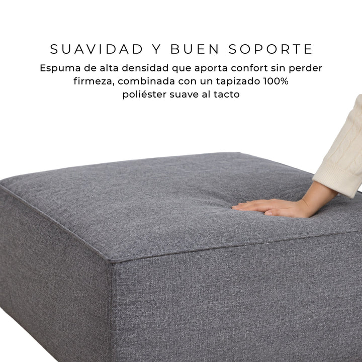 Módulo Otomano Sillón Comprimido Kora