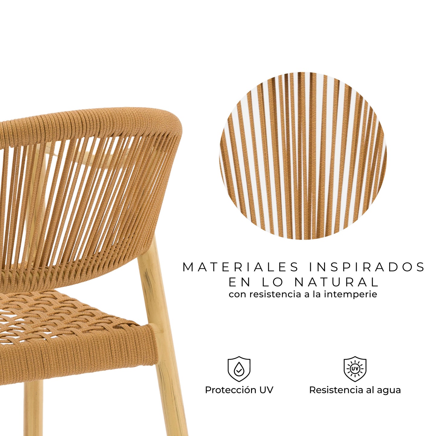 Silla de Exterior Makassar