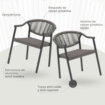 Silla de Exterior Makassar-M