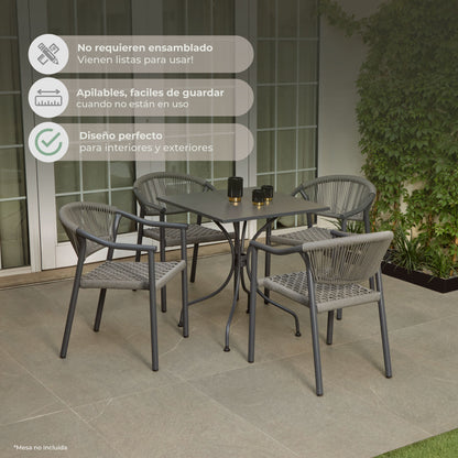 Silla de Exterior Makassar-M