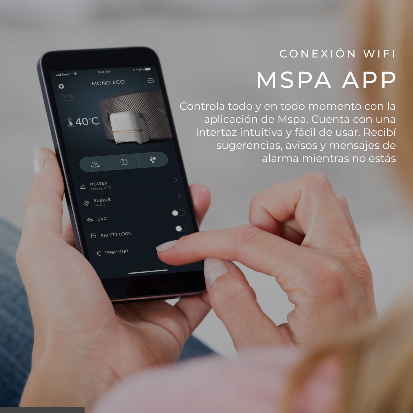 Spa Hidromasaje Exterior Mono Eco 6 Frame