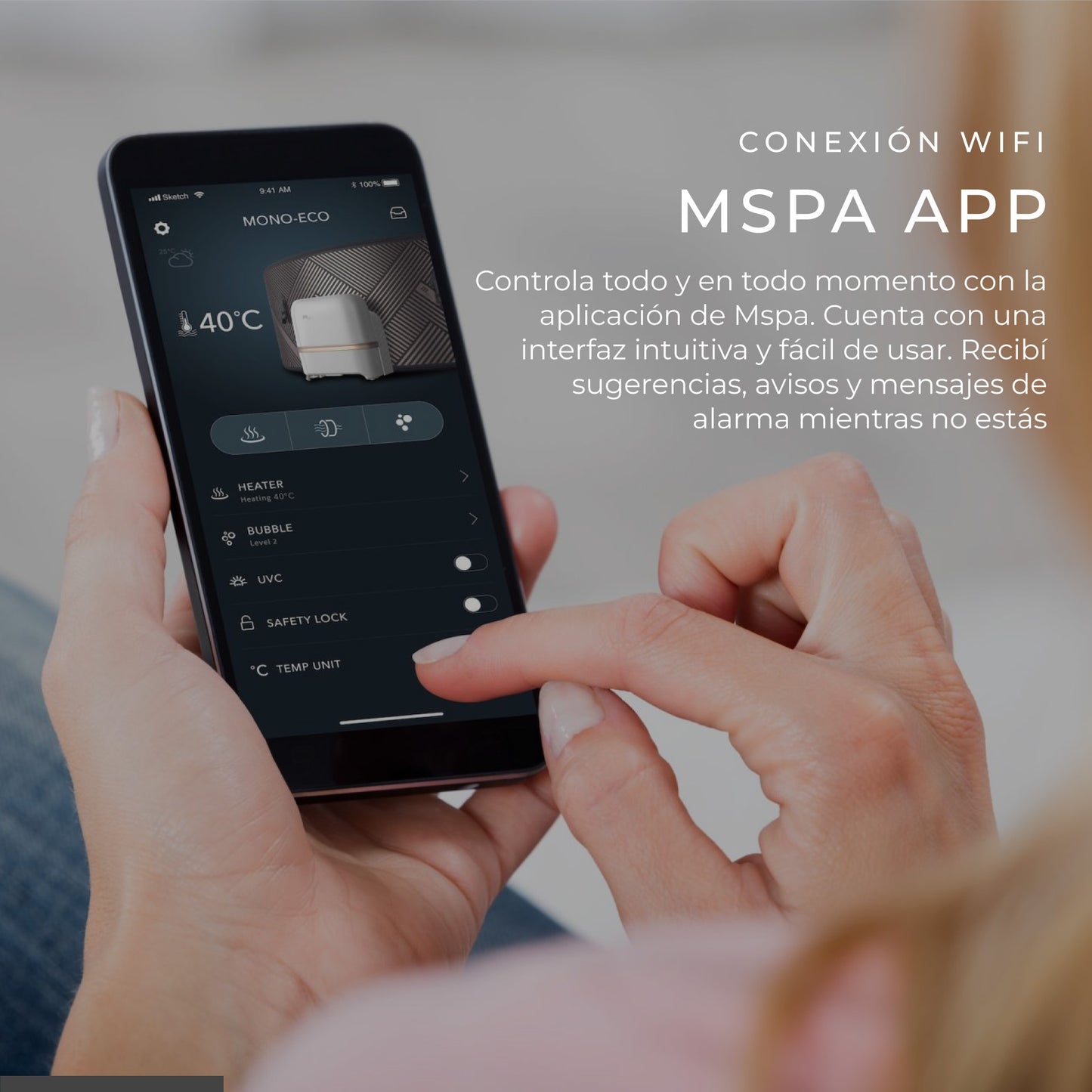 Spa Hidromasaje Exterior Mono Eco 6 Frame