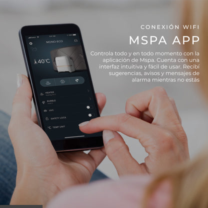 Spa Hidromasaje Exterior Mono Eco 6 Frame