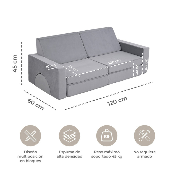 Sillón Modular Infantil Alva