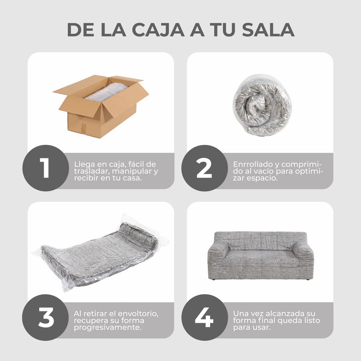 Sillón Comprimido 2 Cuerpos Chiaro