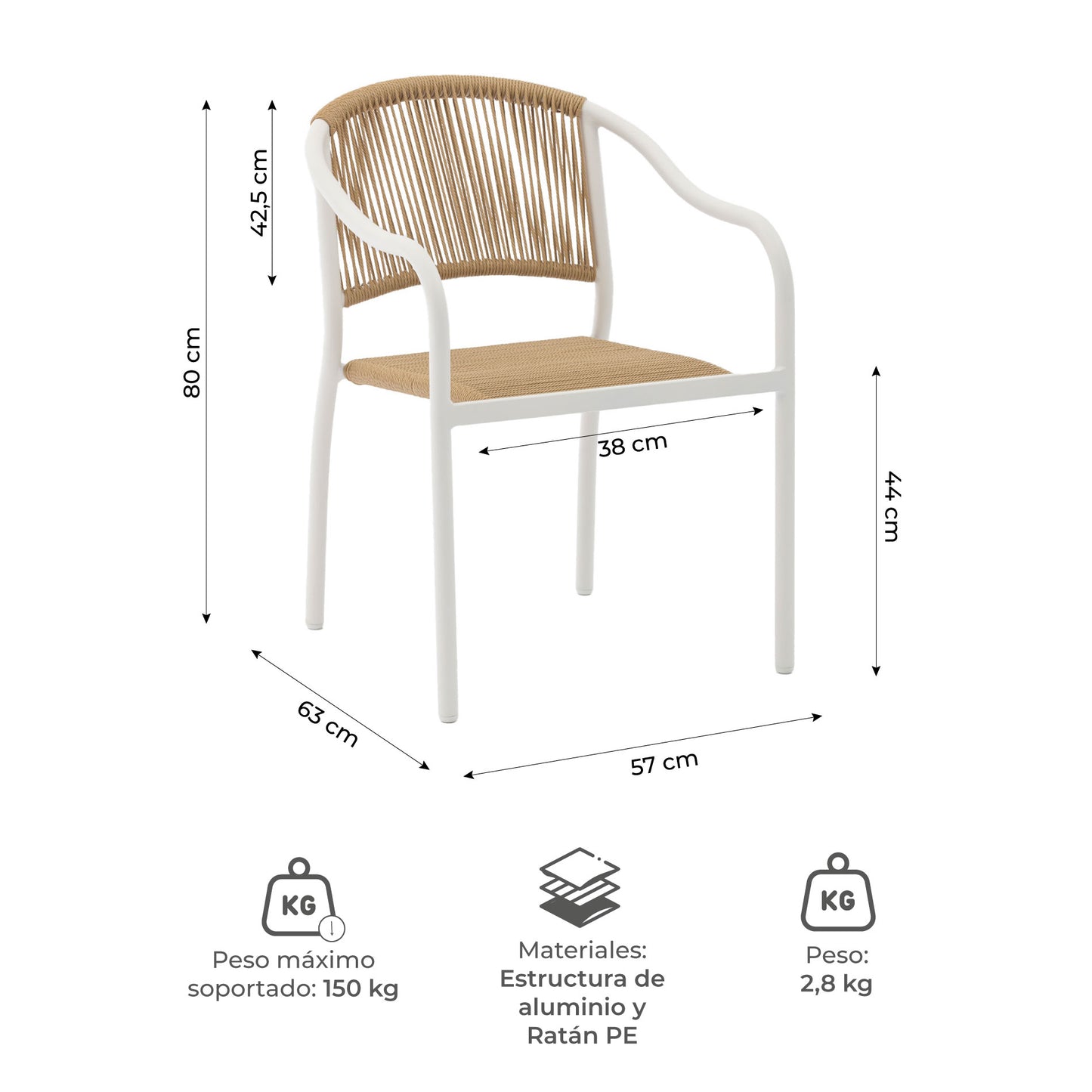 Silla de Exterior Seri