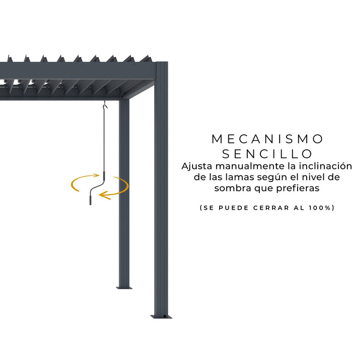 Pérgola Bioclimática 203x304 Shield-A