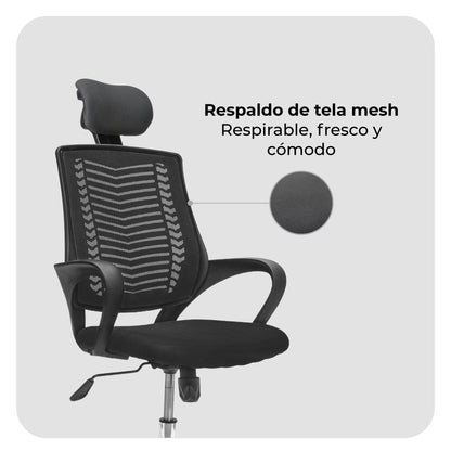 Silla de Escritorio Ergonómica SILL-Q2N