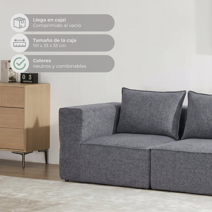 Módulo Esquinero Sillón Comprimido Kora