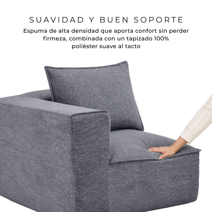 Módulo Esquinero Sillón Comprimido Kora