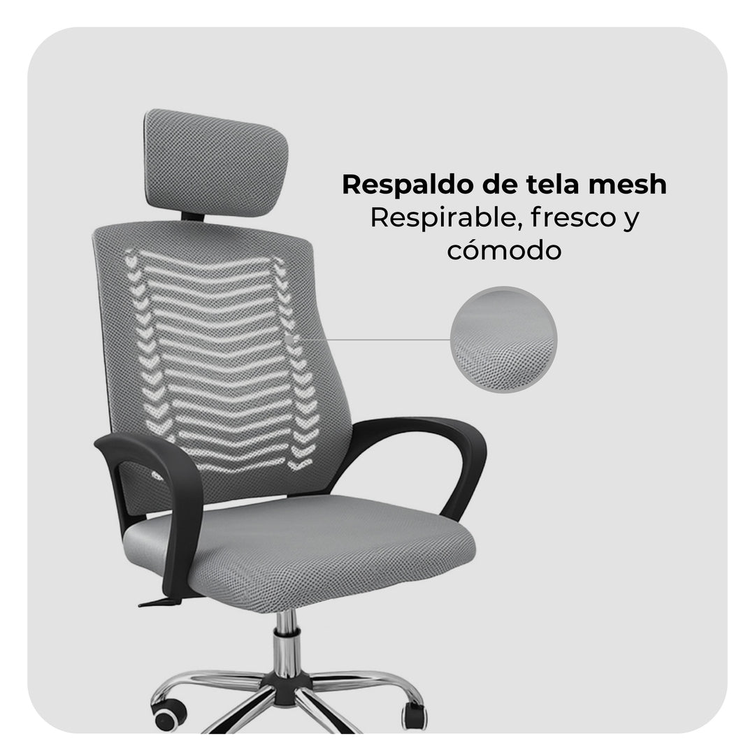 Silla de Escritorio Ergonómica SILL-Q2G
