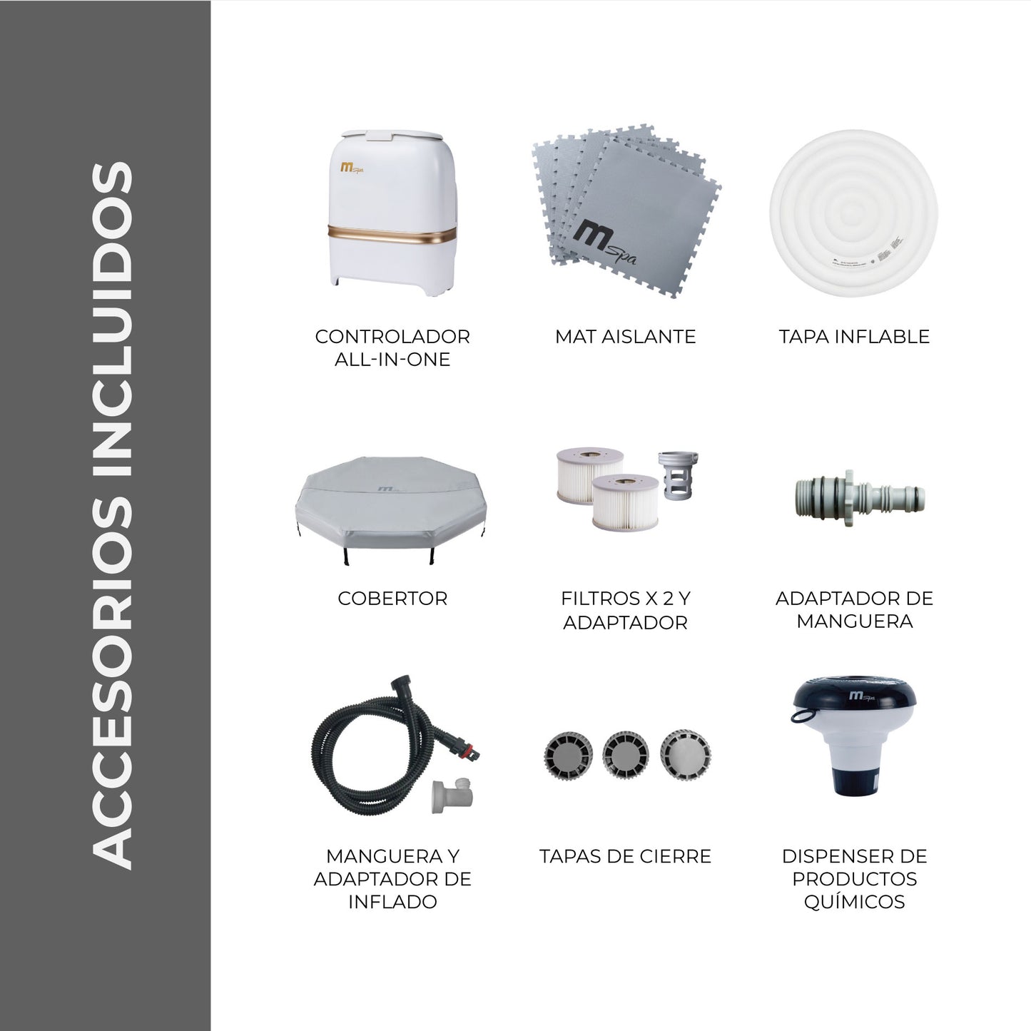 Spa Hidromasaje Exterior Tuscany 6 Frame