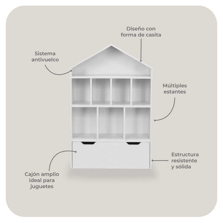 Biblioteca Organizadora Infantil Saga