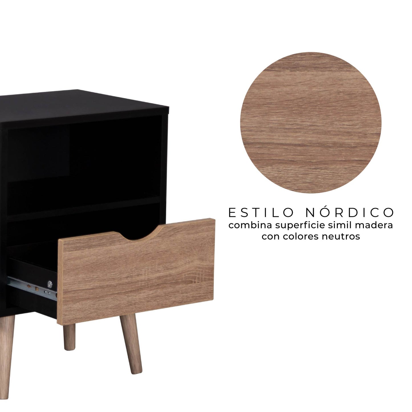Mesa de Luz Tromso Black