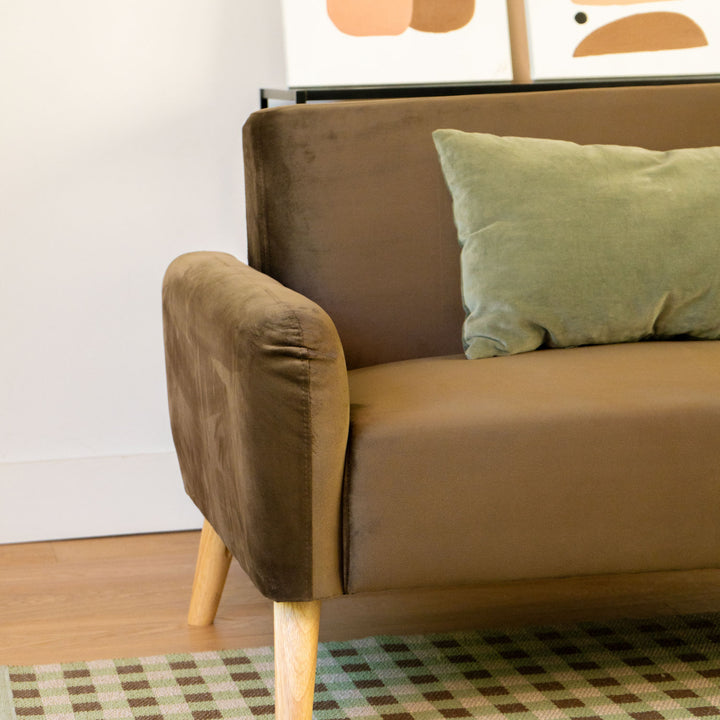 Sillón 2 Cuerpos Nemi Marrón