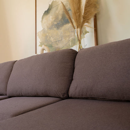 Sillón 3 Cuerpos en L Albano Marrón