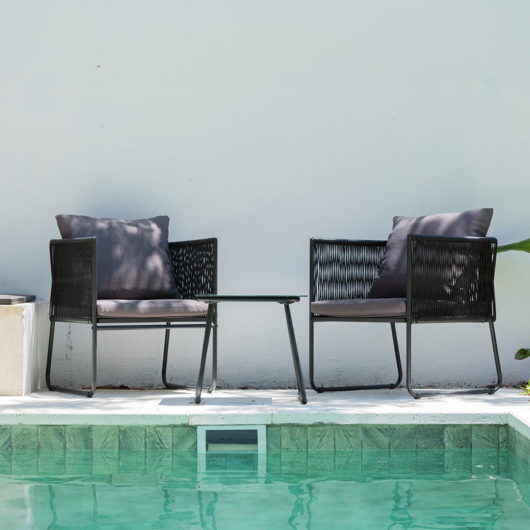 Set Exterior de Sillas y Mesa Kiri