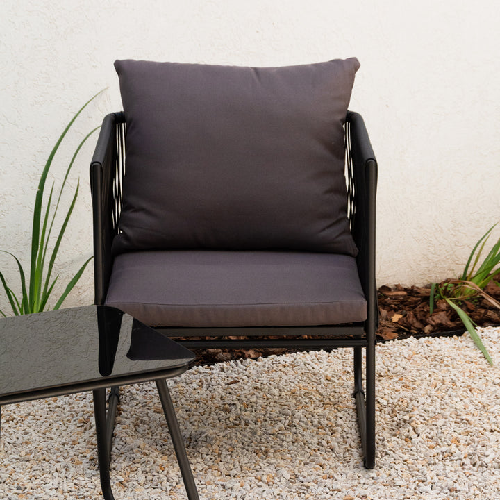 Set Exterior de Sillas y Mesa Kiri