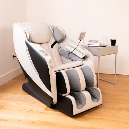 Sillón Masajeador Reclinable Zero Gravity Blanco