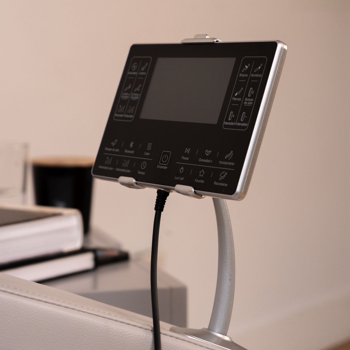 Sillón Masajeador Reclinable Zero Gravity Blanco