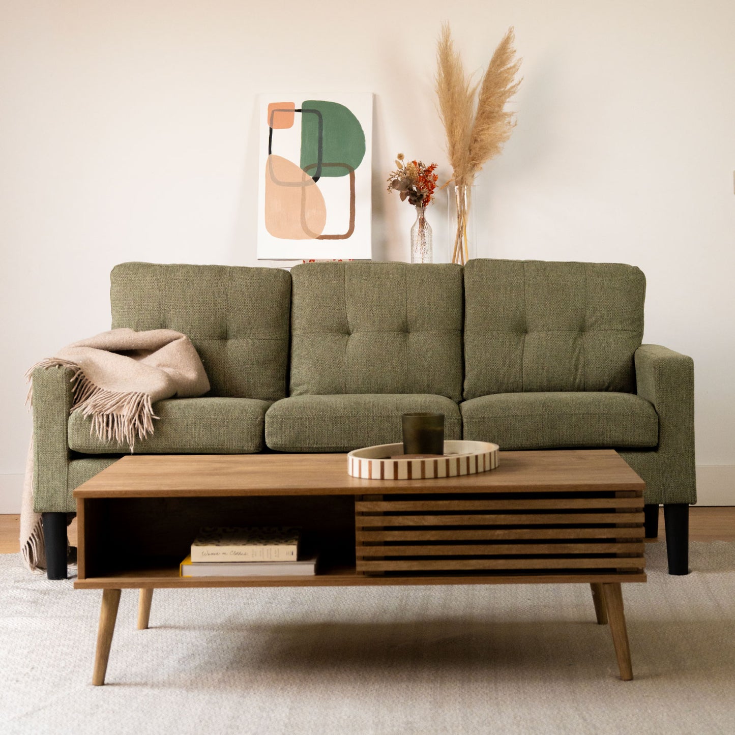 Sillón 3 Cuerpos Sutri Verde