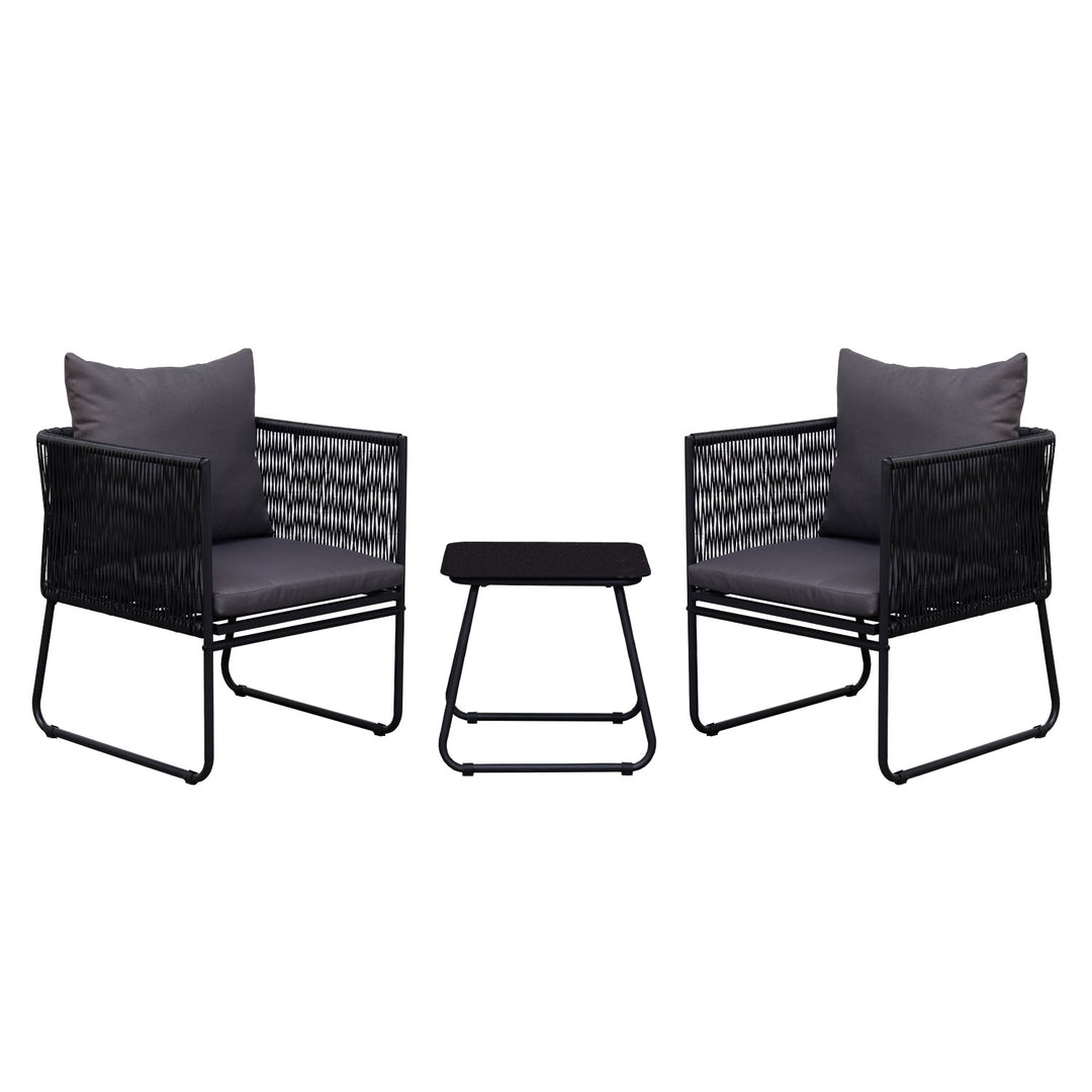 Set Exterior de Sillas y Mesa Kiri