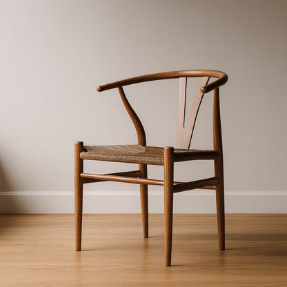 Set x2 Sillas de Comedor Makati Estilo Wishbone