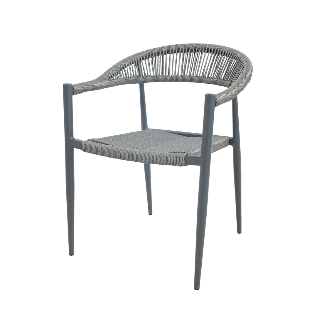 Silla de Exterior Malaki Gris