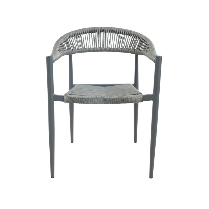 Silla de Exterior Malaki Gris