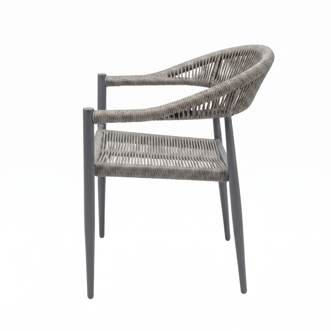 Silla de Exterior Malaki Gris