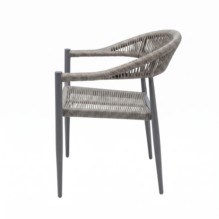 Silla de Exterior Malaki Gris