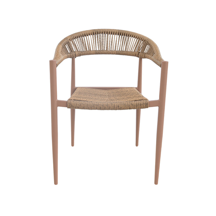 Silla de Exterior Malaki Marrón