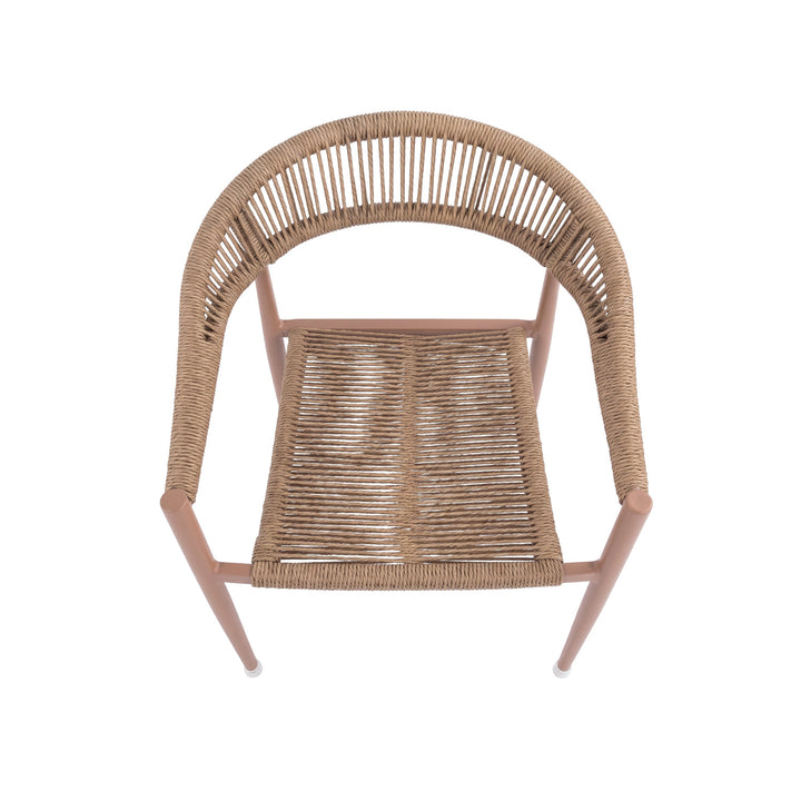 Silla de Exterior Malaki Marrón