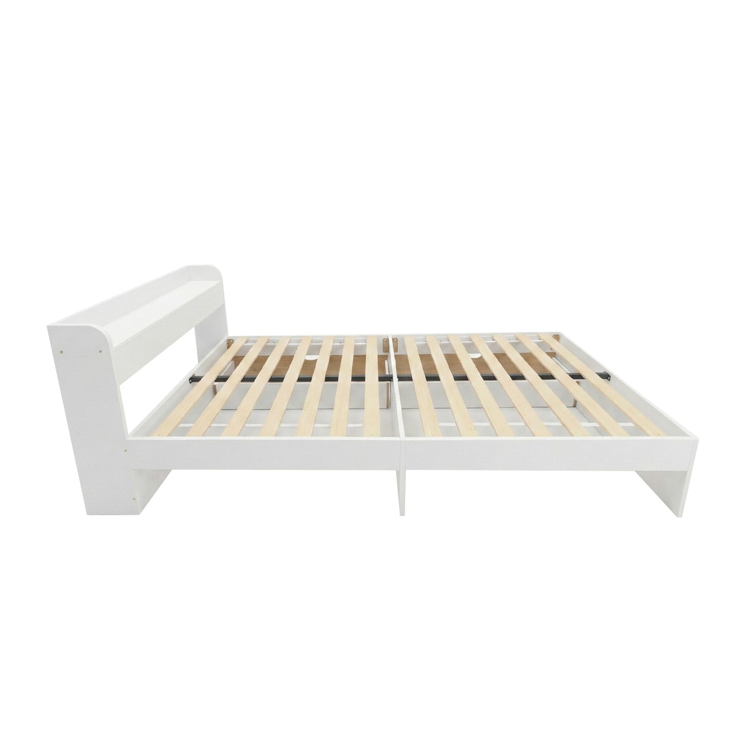 Cama de 2 Plazas Nórdica Con Cajones