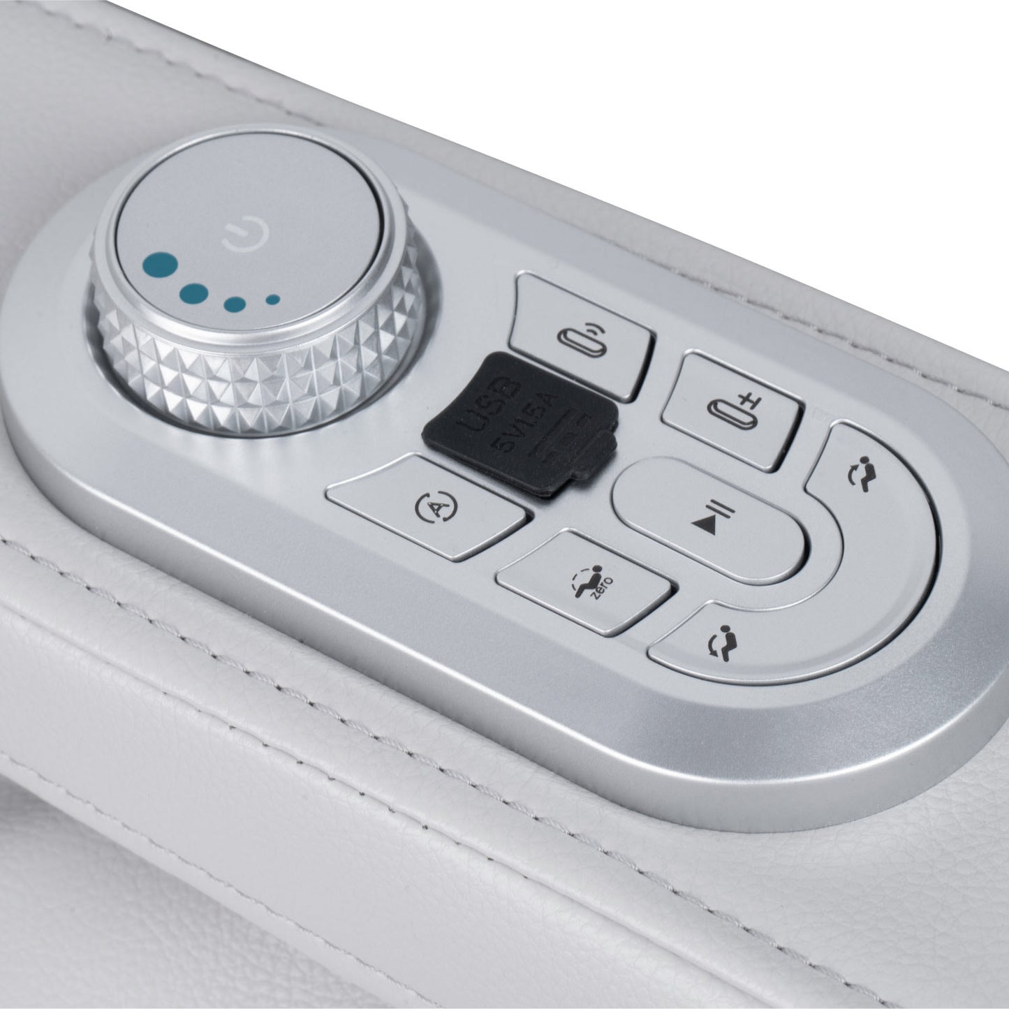 Sillón Masajeador Reclinable Zero Gravity Blanco