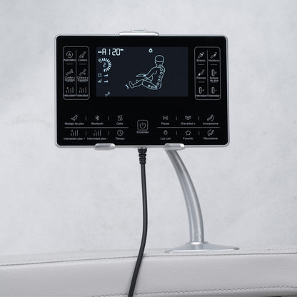 Sillón Masajeador Reclinable Zero Gravity Blanco