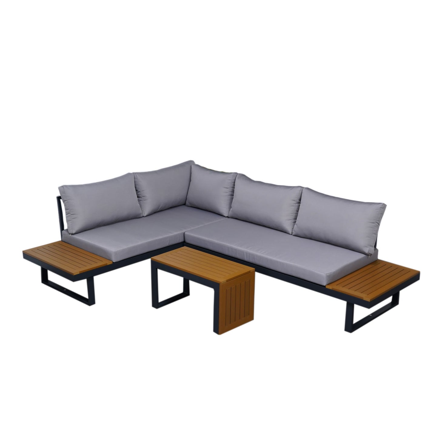 Set Exterior de Sillón en L + Mesa Saigon