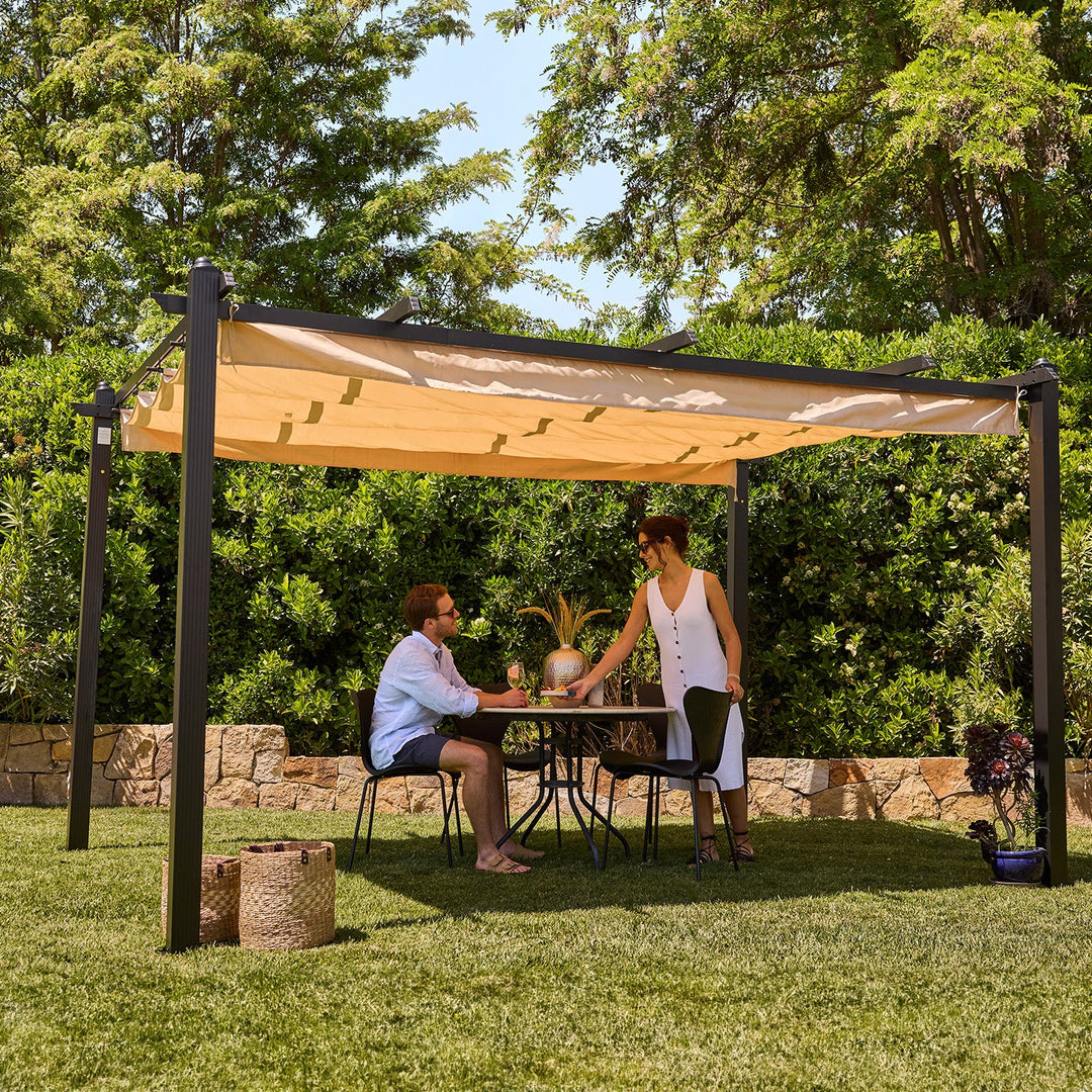 Pérgola Retráctil Shelter XL 4x3 m