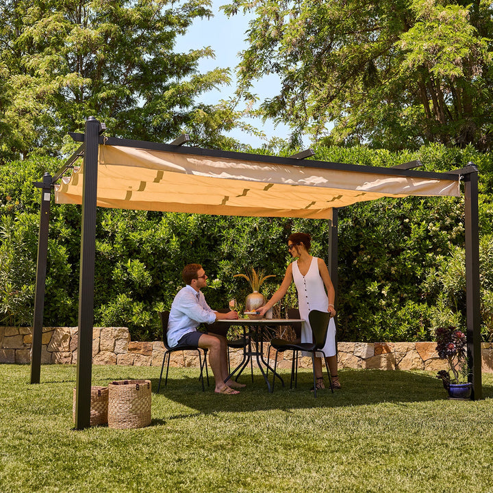 Pérgola Retráctil Shelter XL 4x3 m