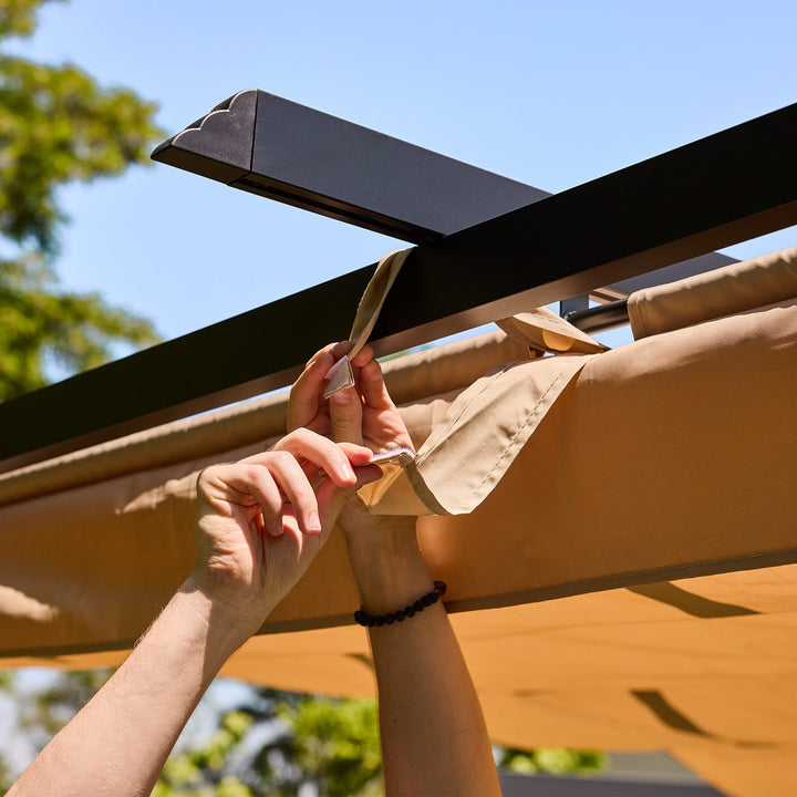 Pérgola Retráctil Shelter XL 4x3 m