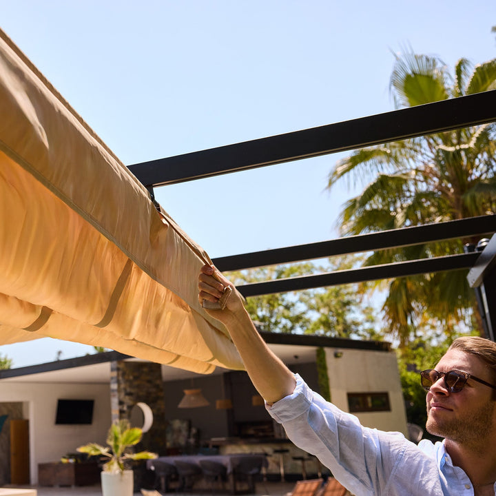 Pérgola Retráctil Shelter XL 4x3 m