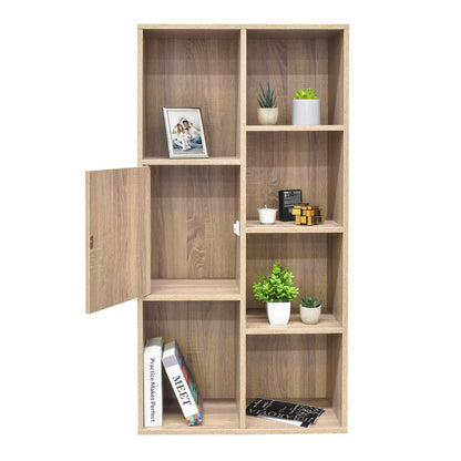 Biblioteca Estilo Madera Roble Tokio