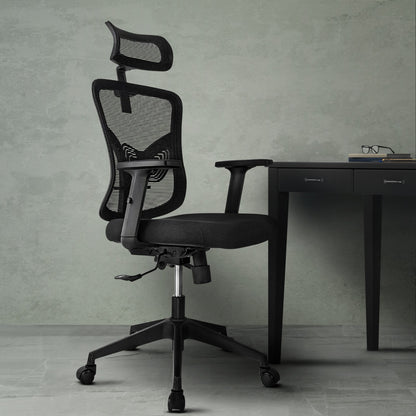 Silla de Escritorio Ergonómica Ankara Black