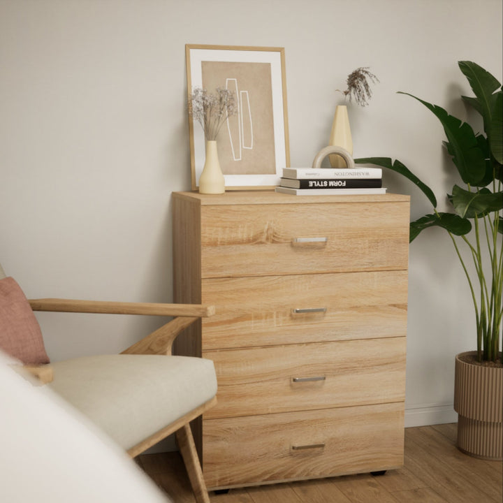 Cómoda Kasuga Estilo Roble