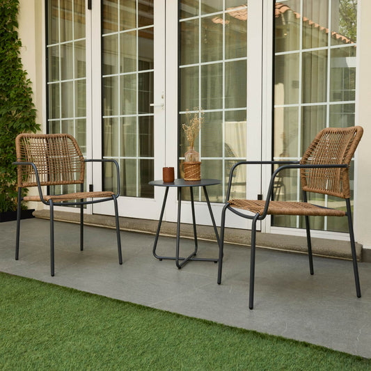 Set Exterior de Mesa y Sillas Luan