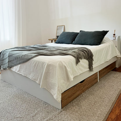 Cama Queen Nórdica con Cajones