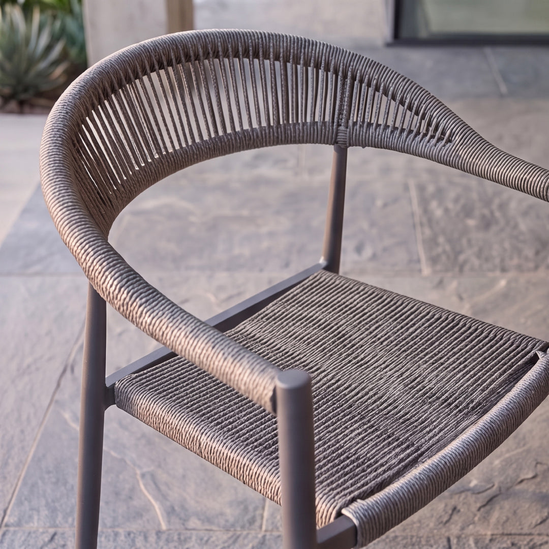Silla de Exterior Malaki Gris