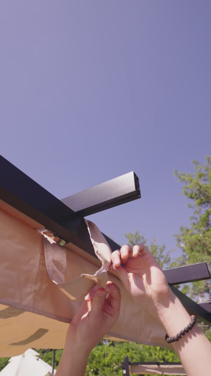 Pérgola Retráctil Shelter XL 4x3 m