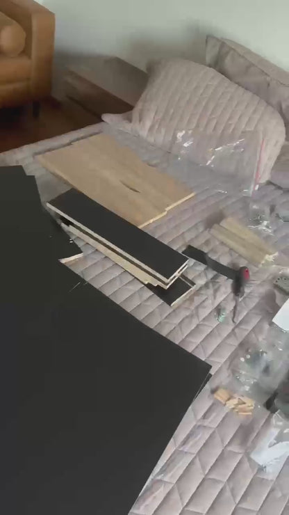 Biblioteca con Cajones Gotemburgo Black