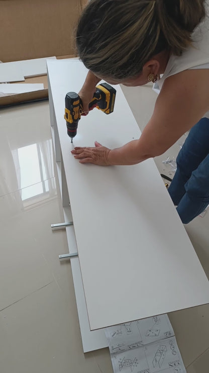 Biblioteca con Cajones Gotemburgo